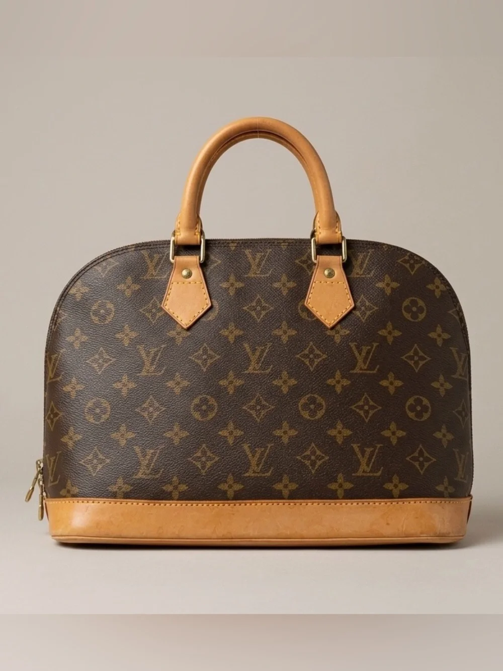 Louis Vuitton Monogram Alma PM Handbag 100% Authentic